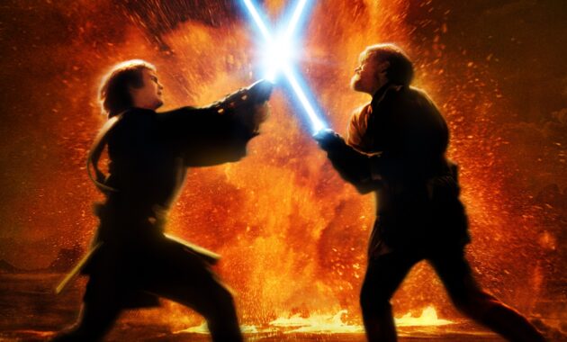 Star Wars Épisode III : La Revanche des Sith : Photo Duel Anakin Obi Wan