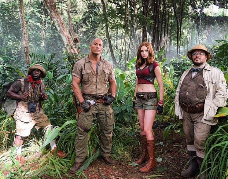 Jumanji：尼克·喬納斯（Nick Jonas）與Dwayne Johnson一起參加了新圖片的冒險