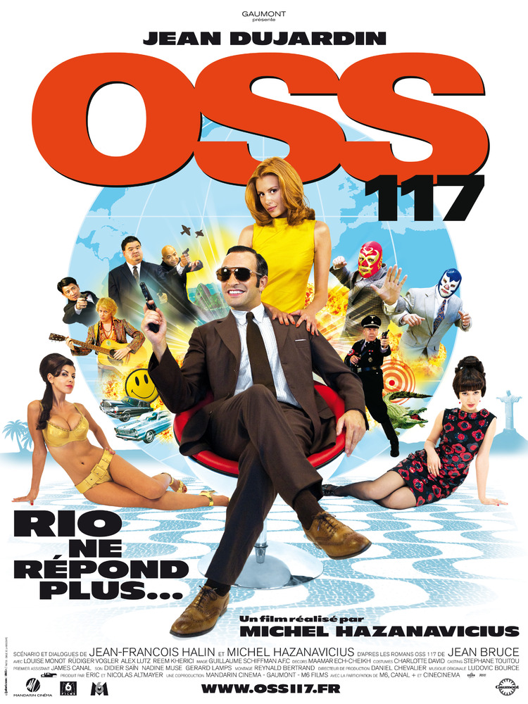 OSS 117：與讓杜雅爾丹合作的第三部電影的導演可能會讓人感到畏縮