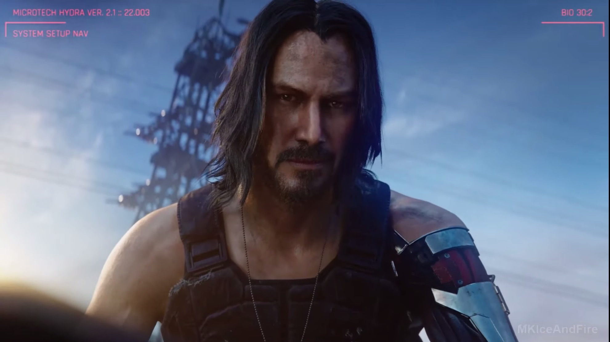 Cyberpunk 2077：藝術概念揭示了Johnny Silverhand的出現在Keanu Reeves面前