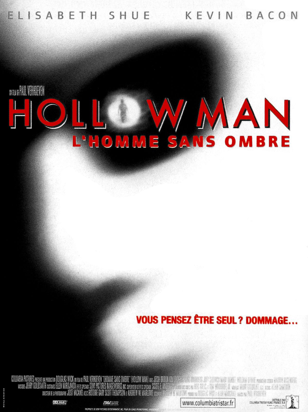 Hollow Man, l’homme sans ombre : Affiche officielle