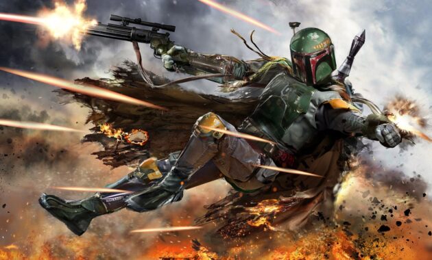 The Mandalorian : Boba Fett artwork 3