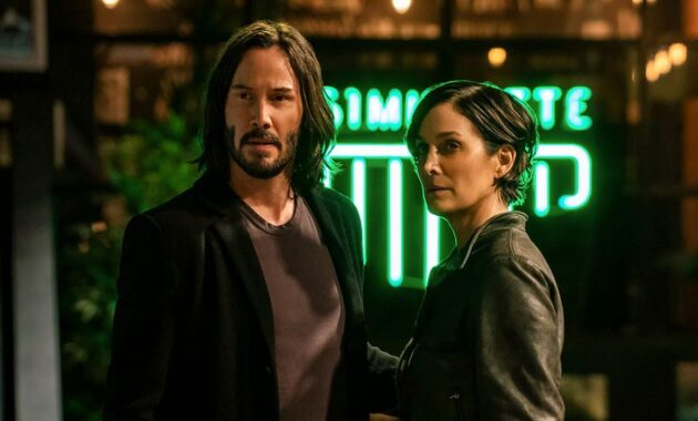 Matrix Resurrections : Keanu Reeves, Carrie-Anne Moss